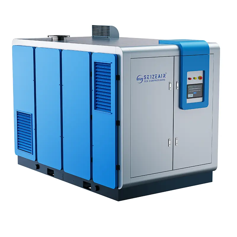 100 % ölfreier zweistufiger Niederdruck-Luftkompressor mit Magnetschwebe-Turbo